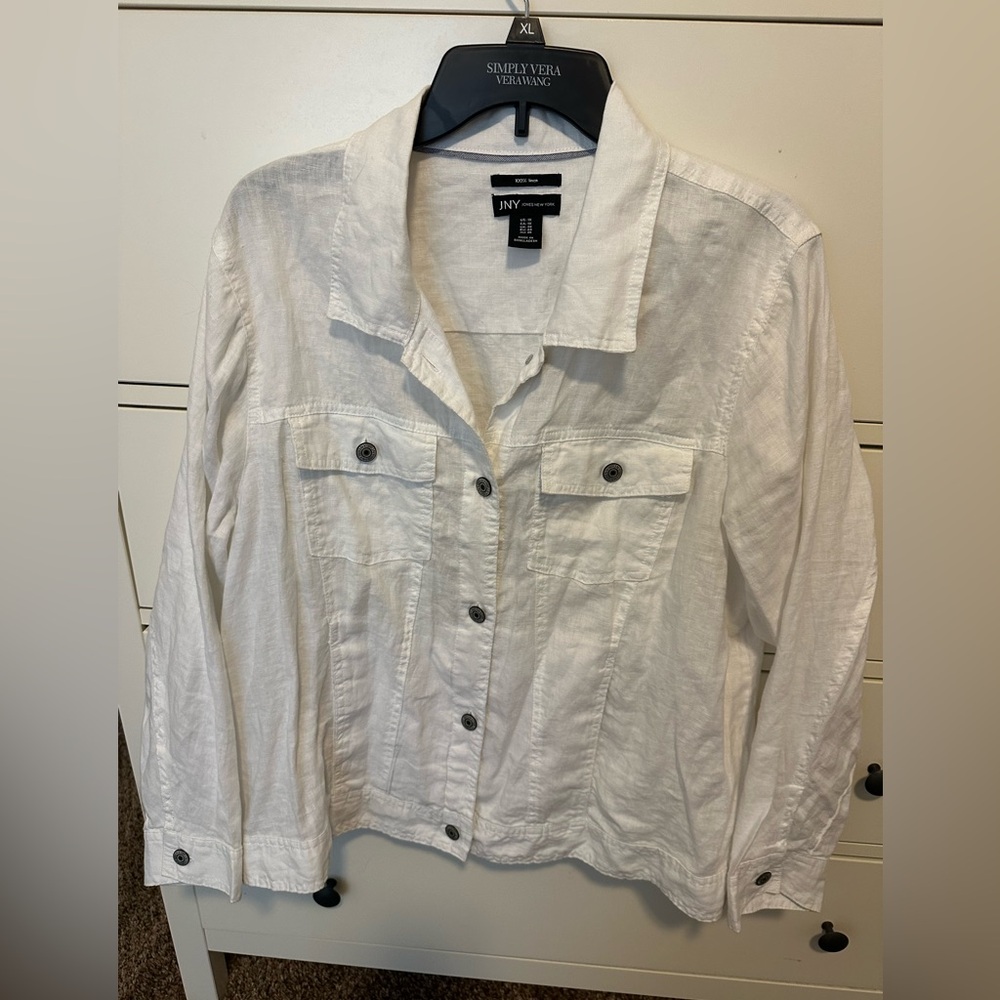 Jones New York Linen Jacket
